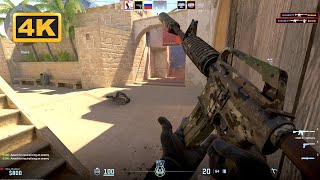 Counter Strike 2 Gameplay 4K No Commentary [upl. by Ainnet41]