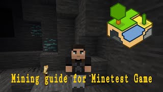 Minetest Game Mining And Ore Guide [upl. by Gehman]