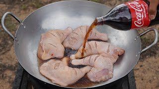 Delicious Fried Chicken Leg with CocaCola  How to Cook Perfect Coke Chicken Legs [upl. by Eneluj872]