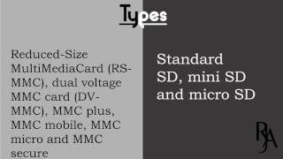 DIFFERENCE BETWEEN MMC AND SD CARD [upl. by Athalla]