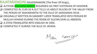 HISTORY OF KASHMIR SOURCES OF KASHMIR HISTORY NILMATPURANA AND RAJATARANGINI PART1 [upl. by Rafter]