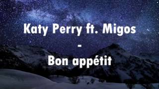 Katy Perry  🍒 Bon Appétit Music Video Chat 🍒 [upl. by Auqemahs]