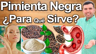 Pimienta Negra ¿Para Qué Sirve  Beneficios Para Tu Salud Y Belleza [upl. by Teemus149]