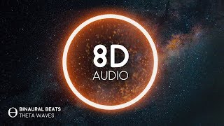 Flow State Music 8D AUDIO Binaural Theta Waves  Improve Concentration [upl. by Treb129]