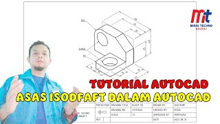 ASAS ISOMETRIK DALAM AUTOCAD BASIC OF ISOMETRIC DRAFTING IN AUTOCAD [upl. by Eirallam]