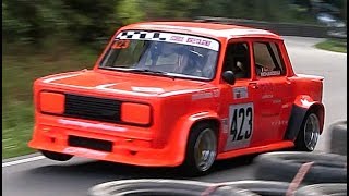 Onboard Crazy Simca Rallye 3  RearEngined 675Kg Monster [upl. by Aruon]