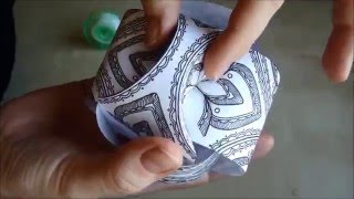 Hattifant  Triskele Paper Balls TUTORIAL [upl. by Feodore]