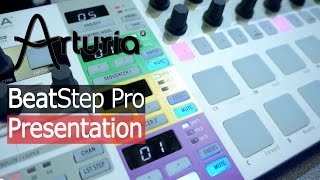 Arturia BeatStep Pro  First Look [upl. by Woermer881]