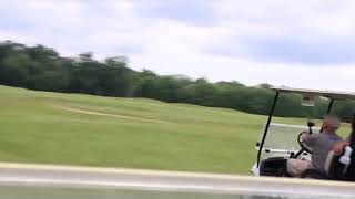 FAT GUY FALLS OFF GOLF CART shorts [upl. by Vicky58]