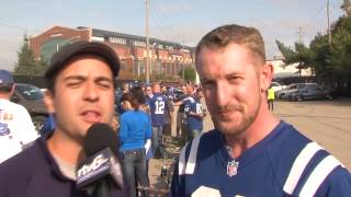 Colts tailgate with IndyCar driver Charlie Kimball [upl. by Nitsua]