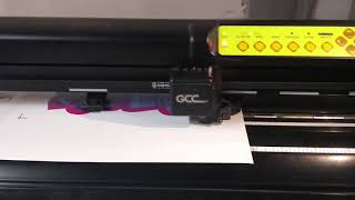 GCC Plotter Expert Lx II 24 Error [upl. by Atenahs]