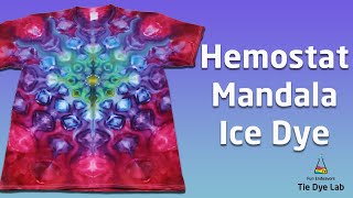 Tie Dye Designs Hemostat Mandala An Otten Alien [upl. by Ymij]