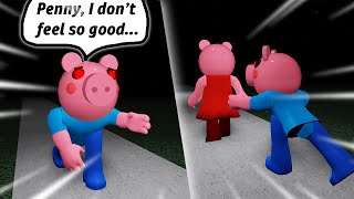 ROBLOX PIGGY GEORGE PIGGY TURNS INFECTED  DISTORTED MEMORY PART 2 [upl. by Aarika]