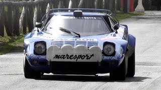 Lancia Stratos HF Group 4 Loud V6 Sound [upl. by Esiouqrut]