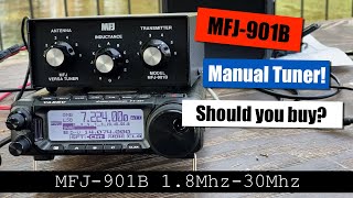 Review  MFJ901B Manual Tuner with Yaesu FT891 HF Transceiver [upl. by Eustace164]