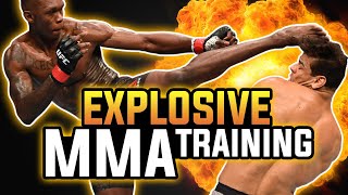 Top 5 EXPLOSIVE Exercises For MMA [upl. by Ahcsim]