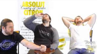 Absolut Citron Citrus Flavored Vodka Review [upl. by Aikrehs]