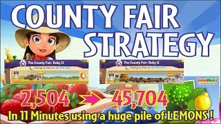 Farmville 2 Country Escape County Fair Strategy [upl. by Schroeder]