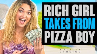 RICH GIRL Takes Money from Delivery Driver The End will Surprise You Totally Studios [upl. by Latsirk]