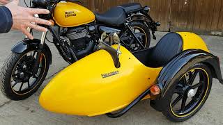 Watsonian Prescott Sidecar walkaround [upl. by Hadden]