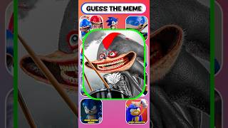 Guess The Meme Song 8 । Shin Sonic Meme Songs। Sonic The Hedgehog 3 memes shinsonic sonic shorts [upl. by Selle]