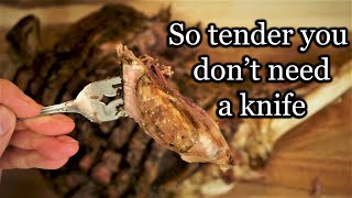 Amazingly Tender Slow Roasted Whole Leg Of Lamb [upl. by Yim67]