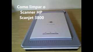 Como limpar HP 3800 Scanjet [upl. by Pope]