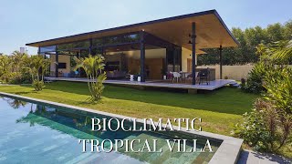 Minimalist Vietnamese Home Design  Bioclimatic Tropical Villa [upl. by Ainaj598]