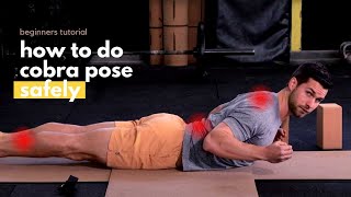 Cobra Workout Tutorial  Cobra Pose HowTo For Beginners Workout At Home With Body By Yoga [upl. by Muhan]