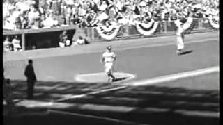 1955 World Series DodgersYankees Highlights Jackie Steals Home [upl. by Airotel]