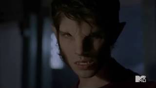 Teen Wolf Season 2 Final fight DerekIsaac and Scott vs Kanima [upl. by Rip833]