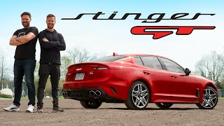 2022 Kia Stinger GT Quick Review  New Badge Who Dis [upl. by Unhsiv971]