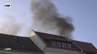 Brand in Mehrfamilienhaus in Wurzen [upl. by Bink437]