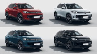 New 2024 VW Tiguan  COLORS [upl. by Horodko]