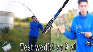 Hardkorowy test wędki za 9 zł [upl. by Aisena]