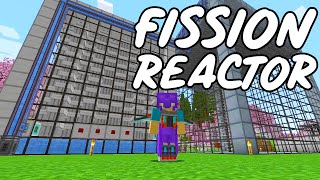 HOW to BUILD a FISSION REACTOR in Mekanism  Minecraft 119 [upl. by Rabma]