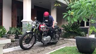 BSA A10 Super Rocket 650 cc [upl. by Erreipnaej127]