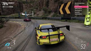 Forza Horizon 5  The Ultimate 4 Rotor Mazda RX7 FD3S S1Class [upl. by Silletram]