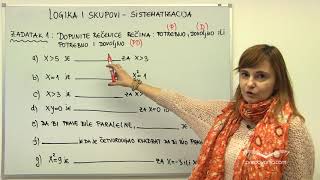 Logika i skupovi  zadaci I deo  Matematika I [upl. by Sheila852]