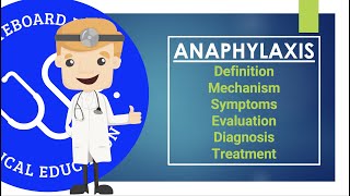 Anaphylaxis  Definition Mechanism Symptoms Evaluation Diagnosis Treatment [upl. by Lela]