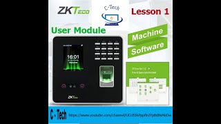 ZKTeco Attendance Machine  User Module Configuration  MB20 IFace 302 U800 K40 [upl. by Wong]