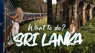 SRI LANKA  What to do  Travel Vlog Part 1 [upl. by Liza361]