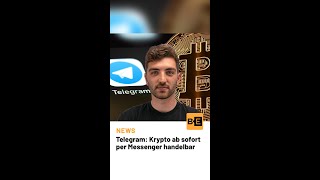 Telegram Krypto ab sofort per Messenger handelbar [upl. by Taimi]