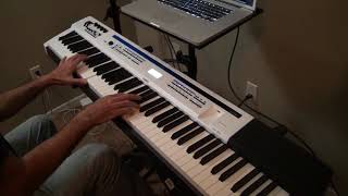 Dan Delaney Plays the Ravenscroft 275 Virtual Piano with Casio Privia PX5S [upl. by Wylma141]