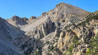 Samaria gorge Chania Crete Greece 4K HDR [upl. by Anima]