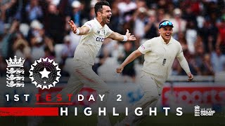 2 In 2 From Anderson Sparks Comeback  England v India  Day 2  1st LV Insurance Test 2021 [upl. by Eirlav960]