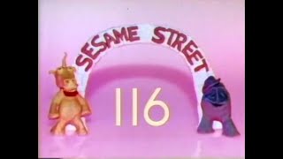 Sesame Street  Episode 0116 [upl. by Imorej619]