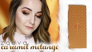 Tutorial Zoeva Caramel Melange  Milena Makeup [upl. by Noruq]