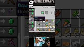 NO ANYONE LIBRARIAN THATS GIVE ME UNBREAKING III 11 minecraft shorts cythikshorts gaming [upl. by Frayne306]