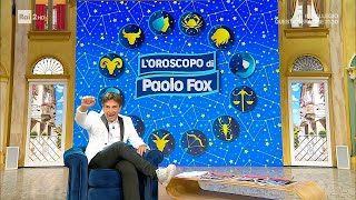 Loroscopo di Paolo Fox  I fatti vostri 19102022 [upl. by Notwen]